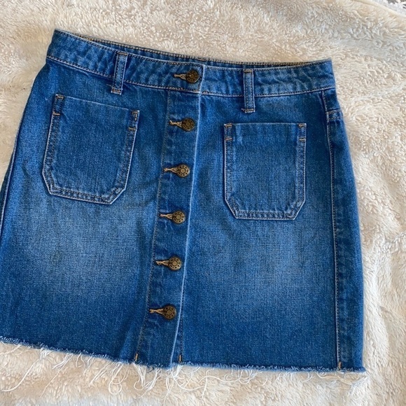 BDG Dresses & Skirts - BDG y2k jean skirt